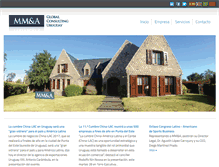 Tablet Screenshot of mmaconsultants.com